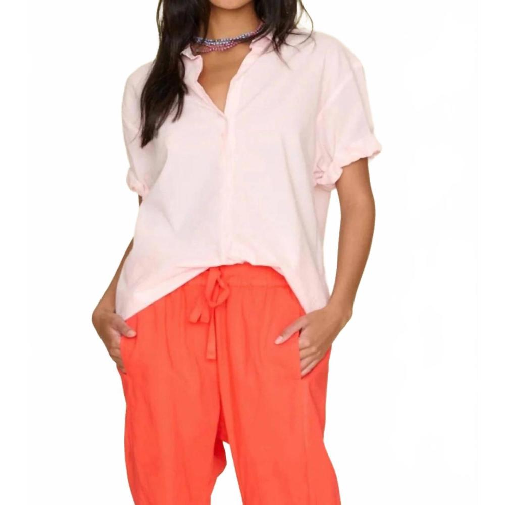 XiRENA Light Pink Button Down Shirt